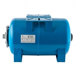 Гидроаккумулятор 20 л. горизонтальный (цвет синий)
